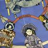 HERMES Carre90 Doll HELLO DOLLY Hello Dolly  Scarf silk purple