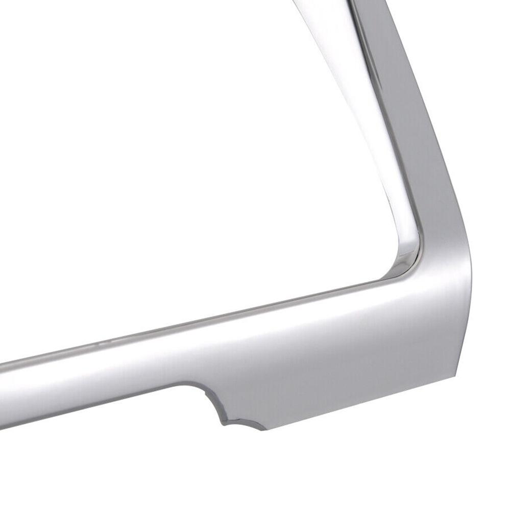 Portable 5Pcs Chrome For NEW Motorcycle Inner Fairing Tri-Line Gauge Stereo Bezel Trims Panel For- Street Glide Tri Glide