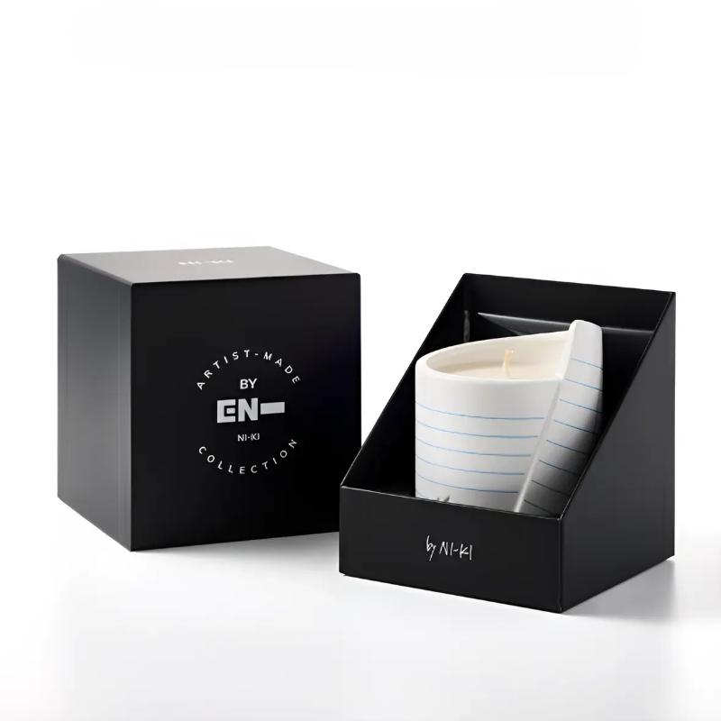 ENHYPEN NI-KI CUSTOM CANDLE Official Artist-Made Collection Scented Candle ENHYPEN NIKI CANDLE
