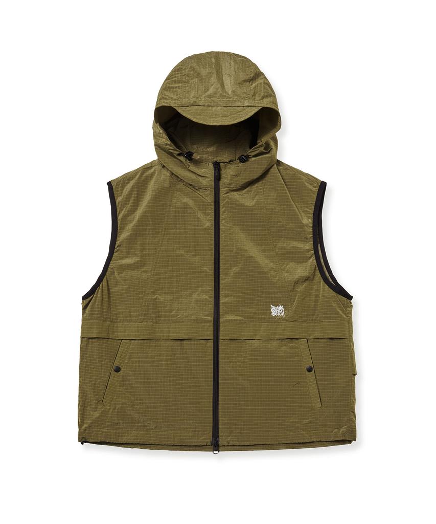 Brownbreath Tag Light Hood Vest - Brown