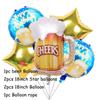 Oktoberfest Party Classic Beer Carnival Festival Disposable Tableware Paper Plates Cups Birthday Balloons Decoration Supplies