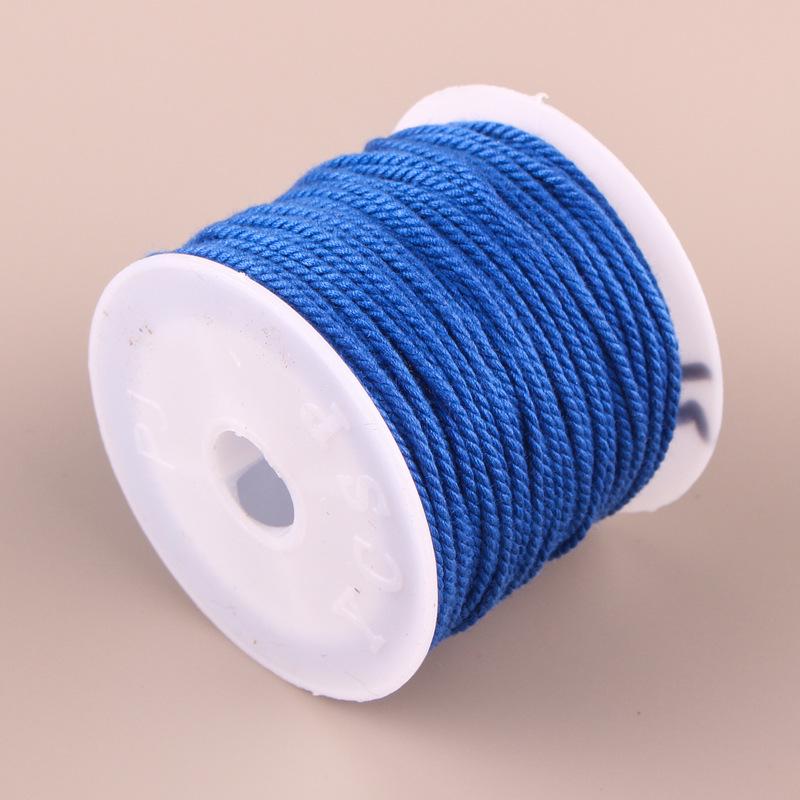Hand-Twisted Cotton Thread: Tibetan Star Moon Bodhi Bracelet Weaving String.