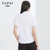 FAPAI Women's Short Sleeve Professional Commuter Shirt
