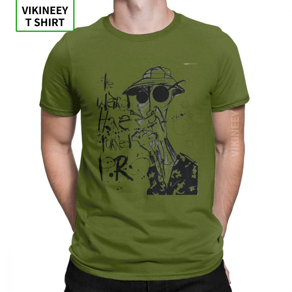 The Weird Have Turned Pro Fear And Loathing In Las Vegas Tshirts Unisex Bat Country Cotton Tee Short Sleeve T Shirt Summer Tops