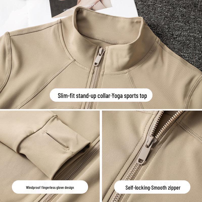 Women's High-Performance Yoga and Tennis Long-Sleeve Training Suit