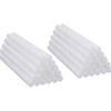 Filtros de humidificador de algodón, varillas de 8mm x 130mm, humidificadores, hisopo de algodón, mechas absorbentes de repuesto