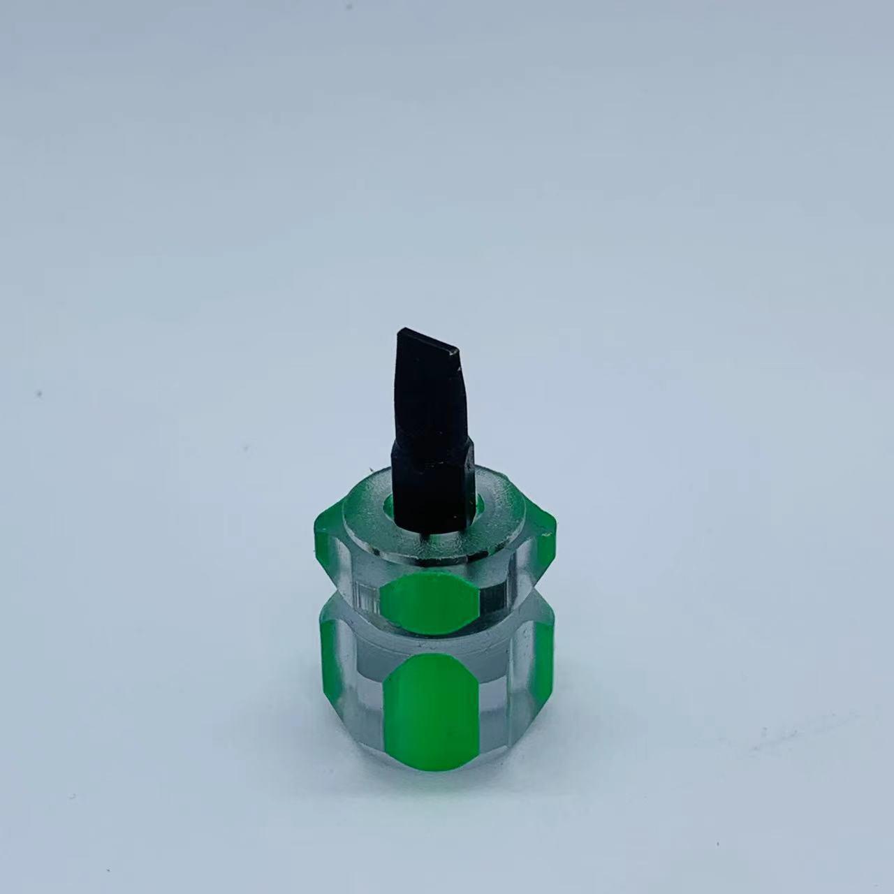 

Fender Dual-Use Ultra-Short Insulated Screwdriver: Compact Radish Head, Cross and Flat Design