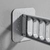 Strong Adhesive Seamless Stickers 4 Hole Clothes Hook Storage Swivel Hook Multifunctional Hanger