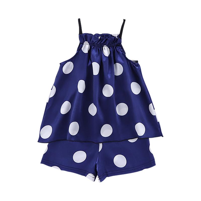 

Комплект одежды на слинге с волнистым узором для маленьких девочек: блузка с короткими рукавами, топы + шорты, одежда для сна, пижамы M