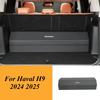 Rear Trunk Storage Cover For HAVAL H9 2024 2025 Car Trunk Storage Box Rear Tailgate Cargo Organizer Interior Accessories