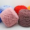 Medium-Thick Three-Strand Coral Velvet Ice Silk Plush Yarn for Hand-Knitted Baby Scarves & Vests