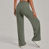 Merganser Pilates Straight Yoga Pants Versatile Loose Wide Leg Pants Running Sports Fitness Buttocks Long Pants