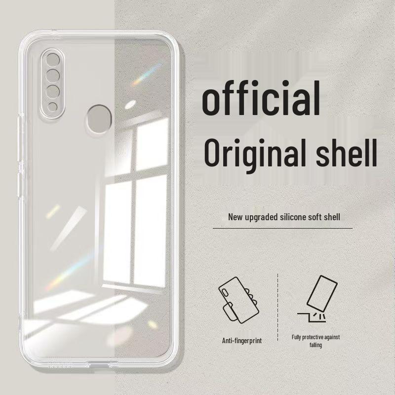 Oppo A8 Phone Case: Solid Color, Full Coverage, Drop Protection with Rubik's Cube Liquid Design
