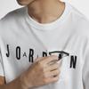 Jordan Sportswear Alphabetic Logo Print Crewneck T-Shirt Men Tops White 915938-100