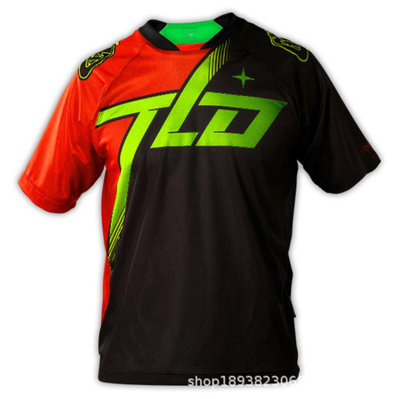 Cross-border, off-road racing suit, versatile and handsome, European and American sizes, short-sleeved T-shirt and top for men, loose version,
