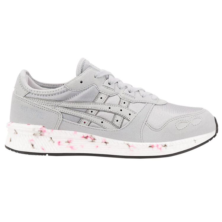 Asics Hypergel Fabric Synthetic Leather Low Top Lifestyle Sneakers Women Sneakers 1192A020-020