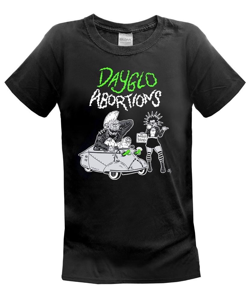 

Dayglo Abortions Official T shirt By John Burwood LMT 300 Unisex T-Shirt S