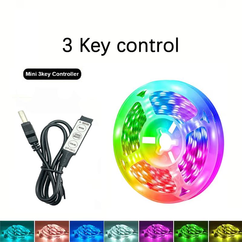 10m 20m Led Strip Lights with 44 Key Remote Control 5050 RGB Tape Led Wall Room for Home Bedroom Party Decor TV Backlight