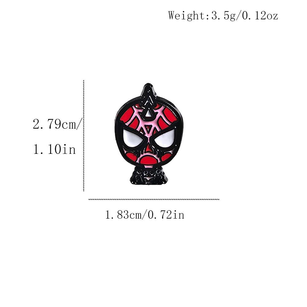 Spider-Man Avatar Brooch: Marvel Cartoon Character Alloy Pin
