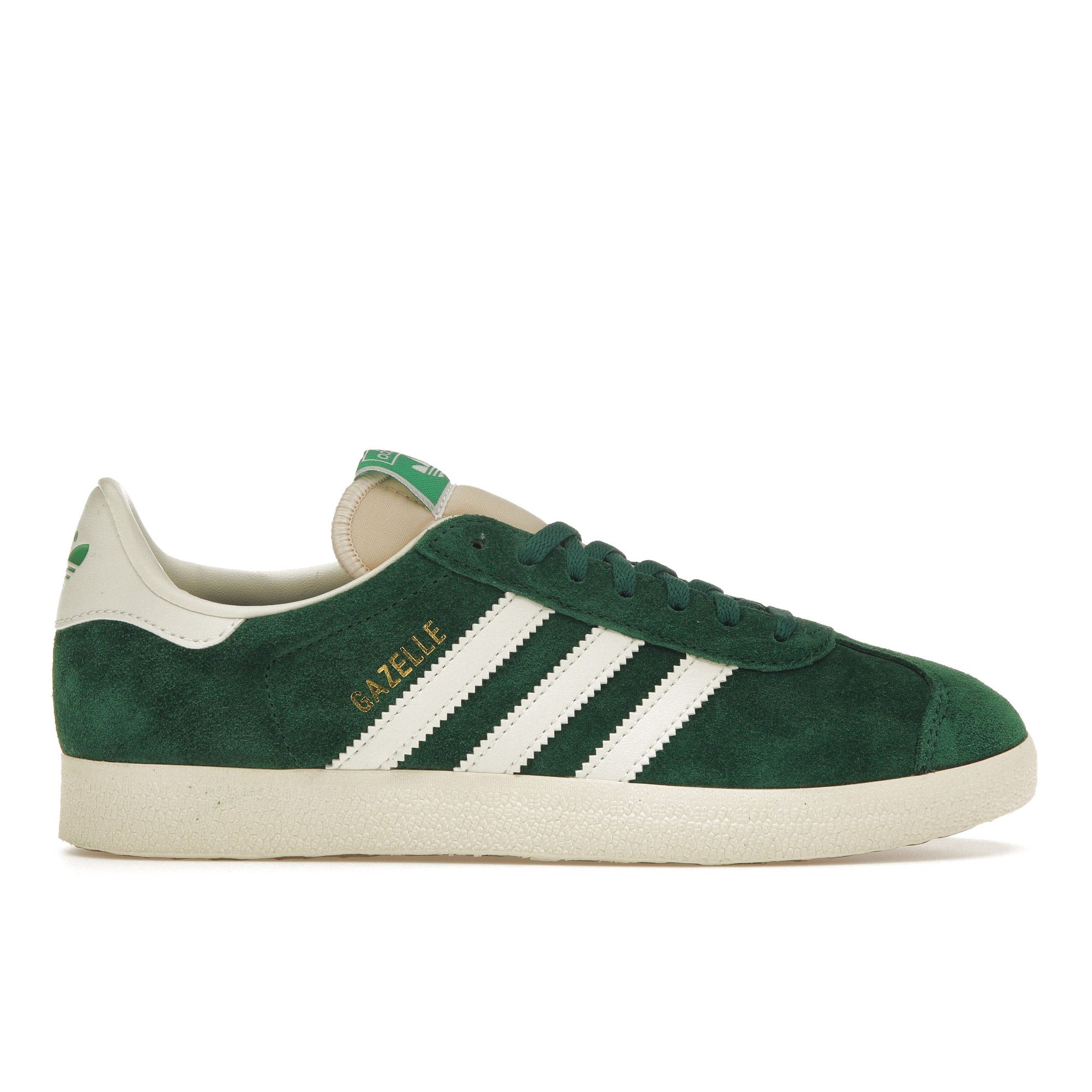 Adidas Originals Gazelle Faded Archive Dark Green Off White GY7338 36