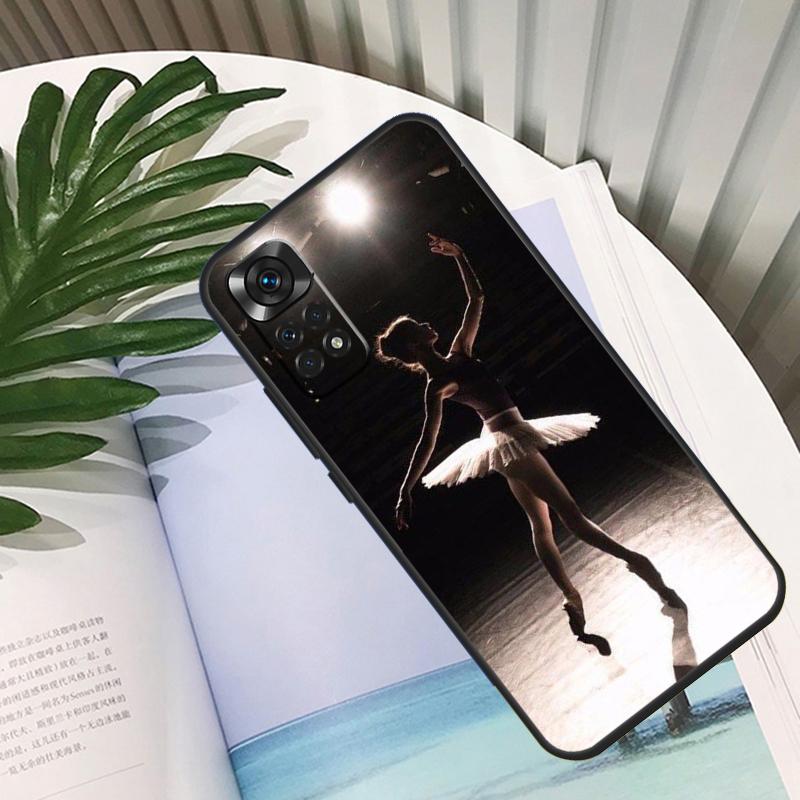 Ballerina Girl Dancing For Xiaomi Redmi 10C 9C 12C 10A 9T Case For Redmi Note 12 8 9 10 11 Pro 9S 10S 11S Cover