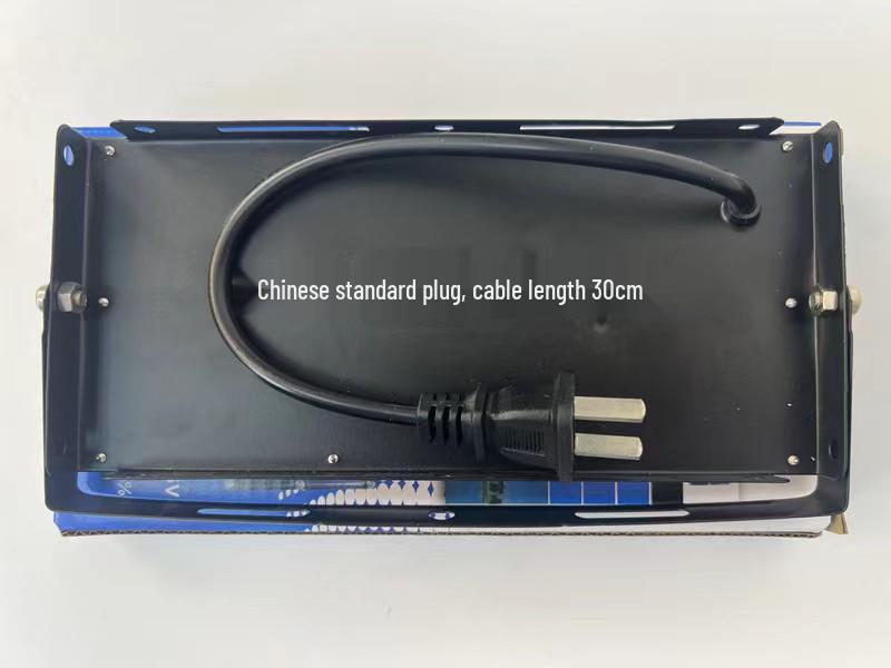 50W/100W Outdoor Waterproof LED Floodlight with European Plug, Super Bright Projection