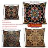2D Colorful Geometric Pattern Digital Print Pillow Covers Pattern Cushion Cover Suitable For Sofa Bedroom Car Pillow Cover