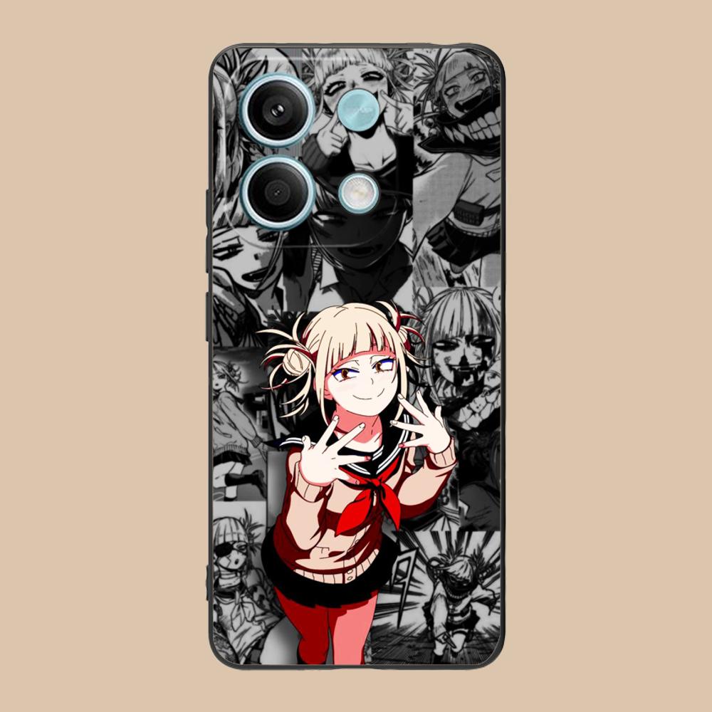 Hero Academia Himiko Toga Phone Case for POCO M6 M5 M4 M3 X7 X6 X5 X4 X3 F6 F5 F4 Pro GT 5G Colour Printing Luxury Pretty Cover
