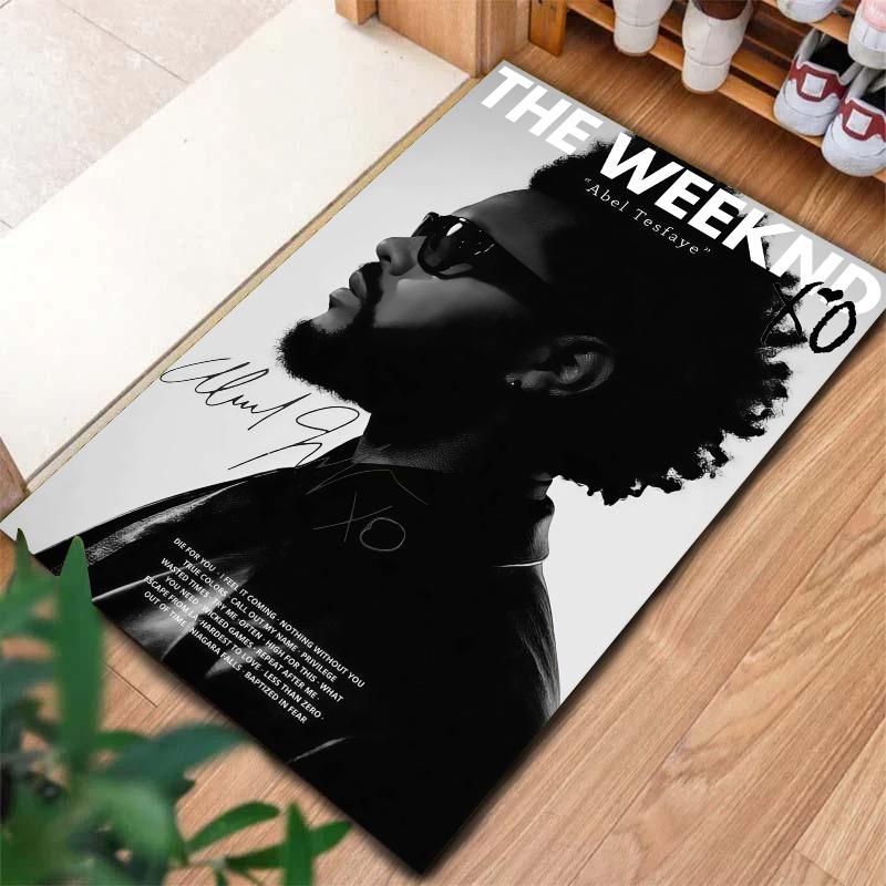 Weeknd Carpet Rug for Living Room Bedroom Home Sofa Decoration,Kids play Nonslip Floor Mat
