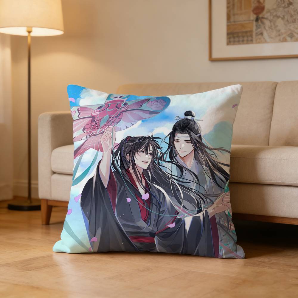 The Fantasy Mo Dao Zu Shi Pillow Case Pattern Printed Pillowcase For Living Room Sofa Cushion Cover