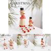 Santa Claus Reindeer Snowman Wooden Tabletop Ornament For Holiday Scene Setting