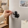 3D Fridge Magnet Vase Locker Holder Magnet Refrigerator Cat Whiskers Furs Keepsake Pet Memorial Decoration for Home Kitchen Magnetic