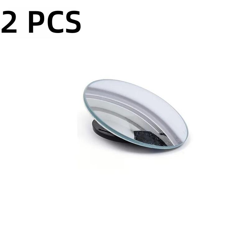 Blind Spot Mirror Frameless Auxiliary Rearview Mirror Auto Motorcycle Universal Wide Angle Adjustable Small Mirrors