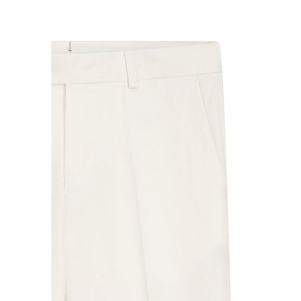 BOSS Easy Iron Stretch Cotton Tapered Fit Poplin Pants Open White  50561217118 