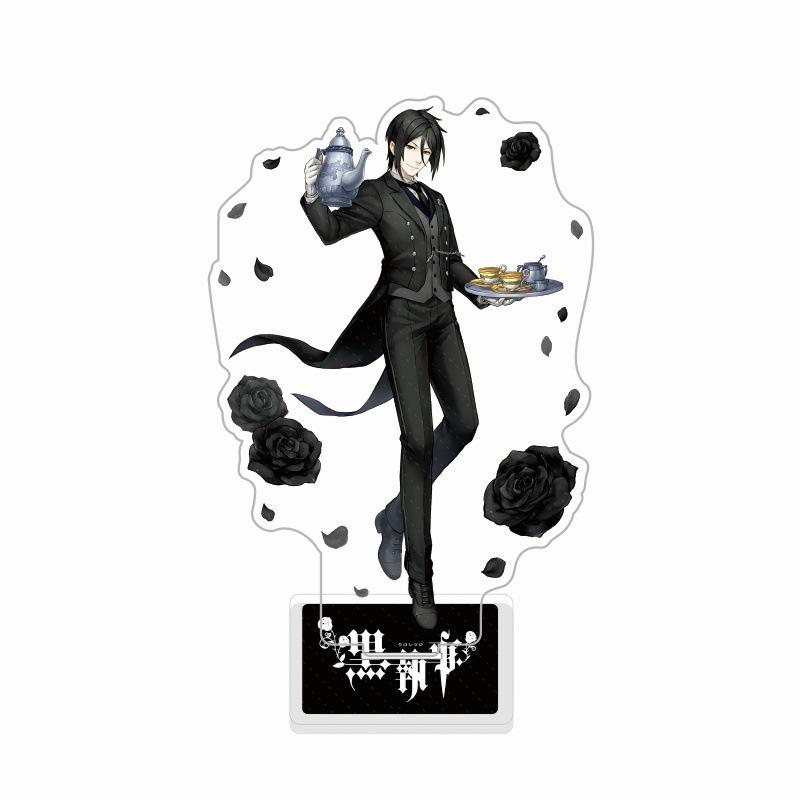 Anime Black Butler Acrylic Stand Model Cosplay Charm Characters Ornament Accesorios  Gifts 15cm