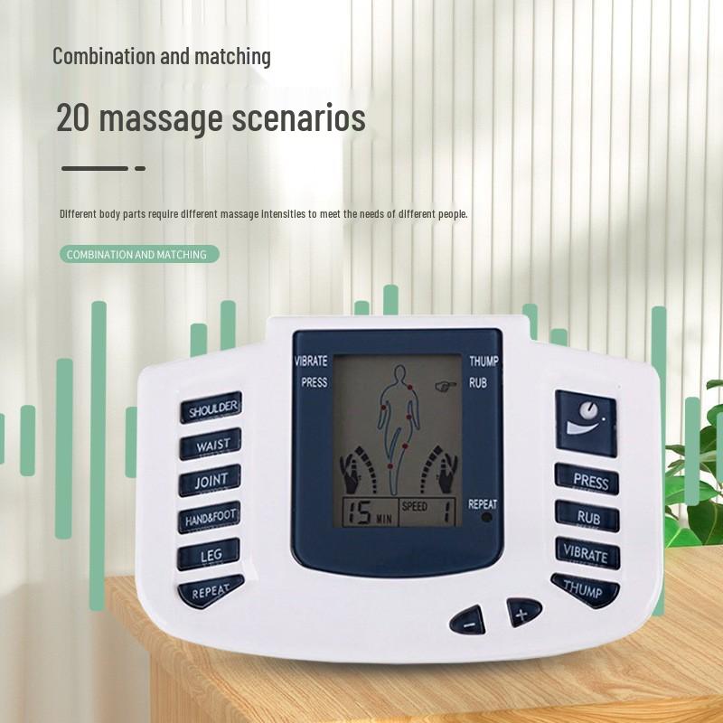 Cross-border Pulse Massager for Whole Body Therapy: Digital Meridian & Electronic Acupuncture Device