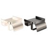 Wall Mounted Toilet Paper Holder Toilet Roll Holder with Garbage Bag Compartment Open Shelf Splash-Proof Multifunctional Toilet Paper Dispenser for