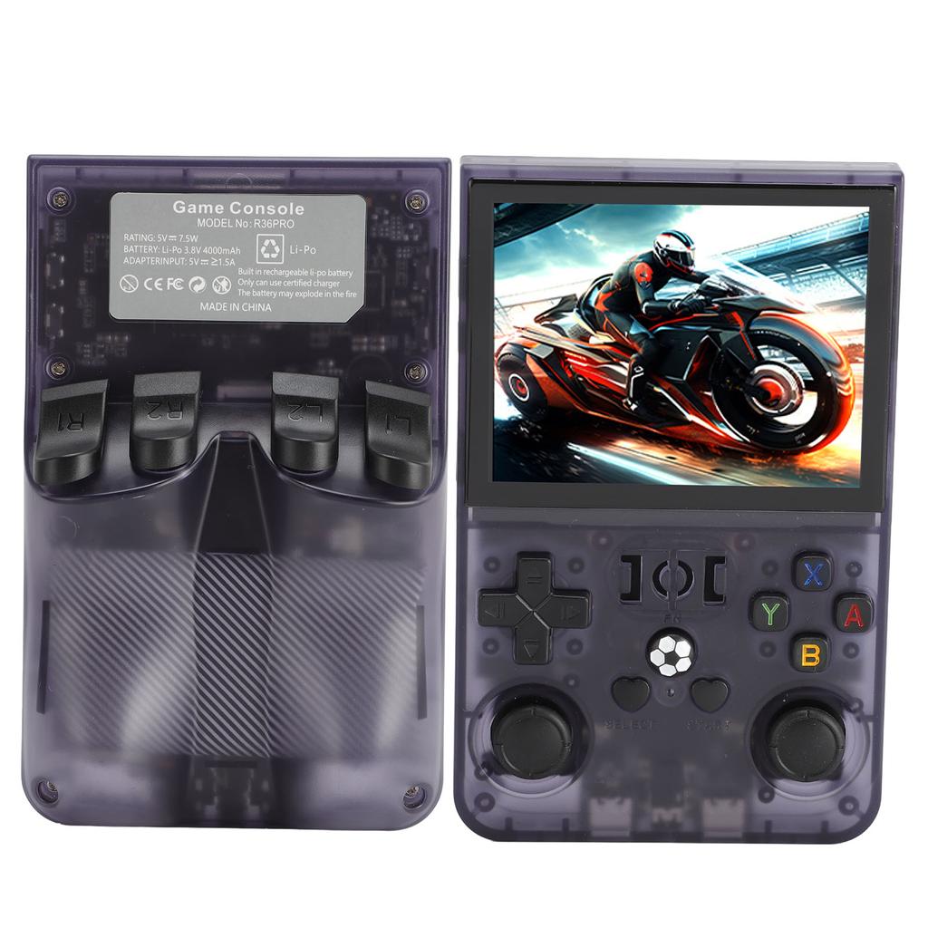 Handheld Game Console 4000MAH Retro Game Console for Linux System 3.5inch IPS Screen Portable Pocket