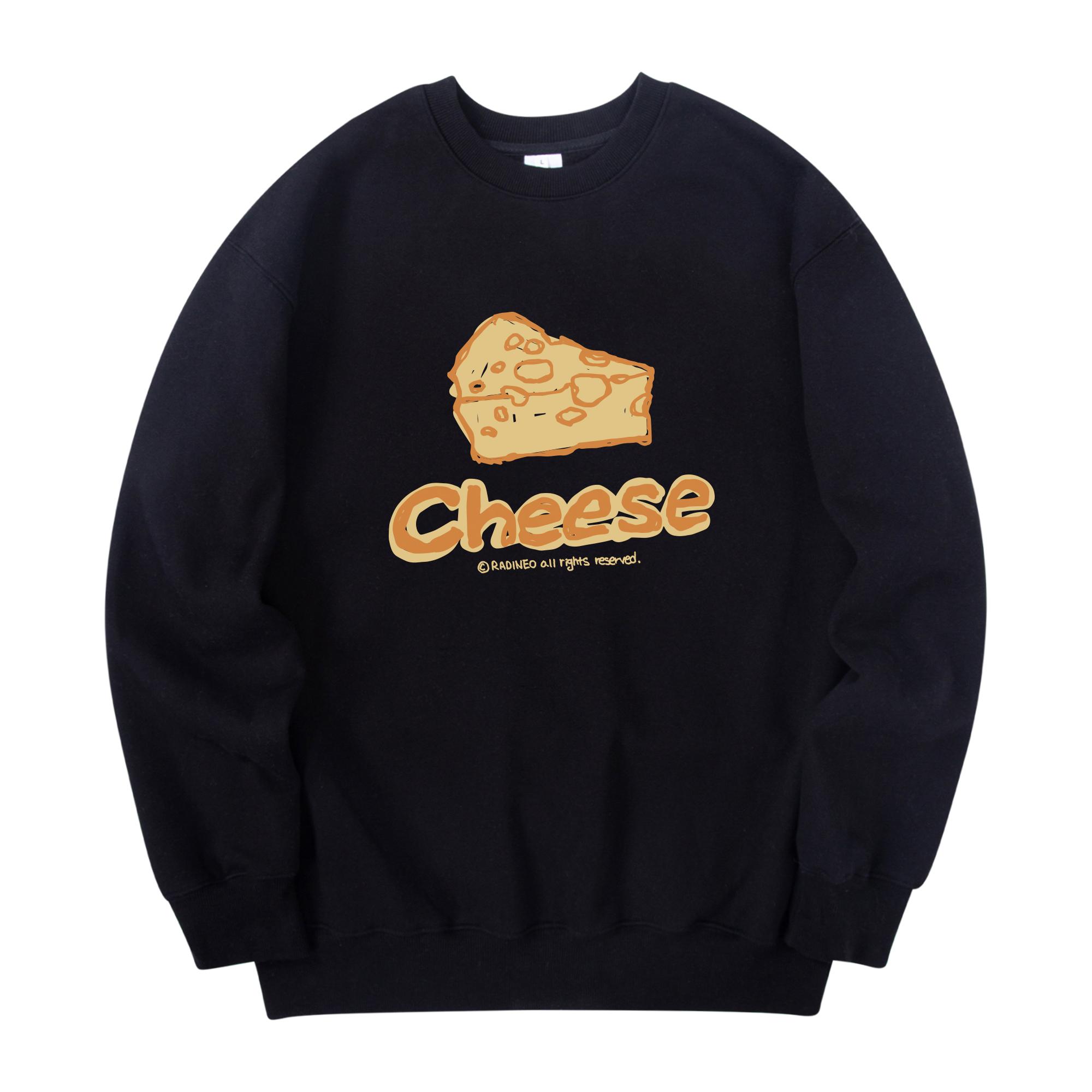 Свитшот Radineo с сыром Черный Black (Black)/M