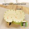 Felted Cats House Cats Cave for Small Animal Tunnel Spacious Washable Cats Cave for Indoor Cats Small Dogs Bunnies