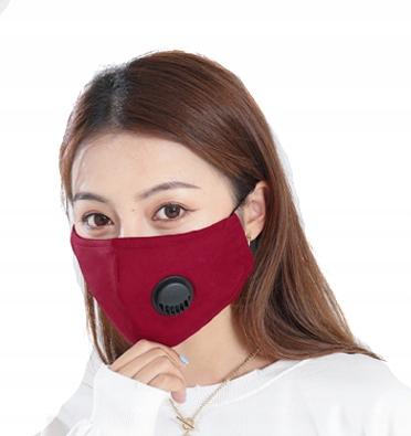 Set Wiederverwendbare Maske + 6X PM 2.5 Kohlefilter