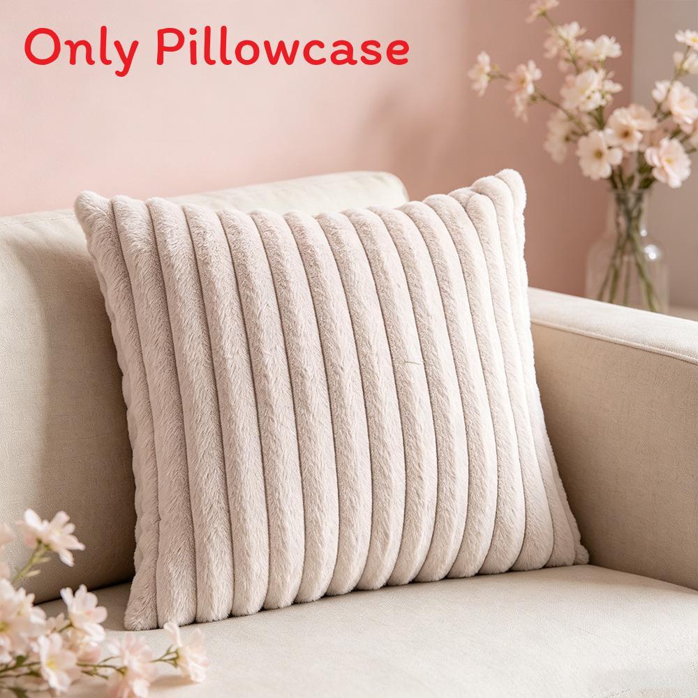 Minimalist Polyester Solid Color Cushion Cover For Living Room Home Decor