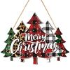 Christmas Tree Decoration Christmas Home Window Decoration Wooden Crafts Listed