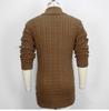 Autumn Winter Men's Long Knitted Cardigan Shawl Collar Form Fitting Long Sleeve Cardigan Casual Button Down Cardigans Knitted Sweaters Jacket for Men