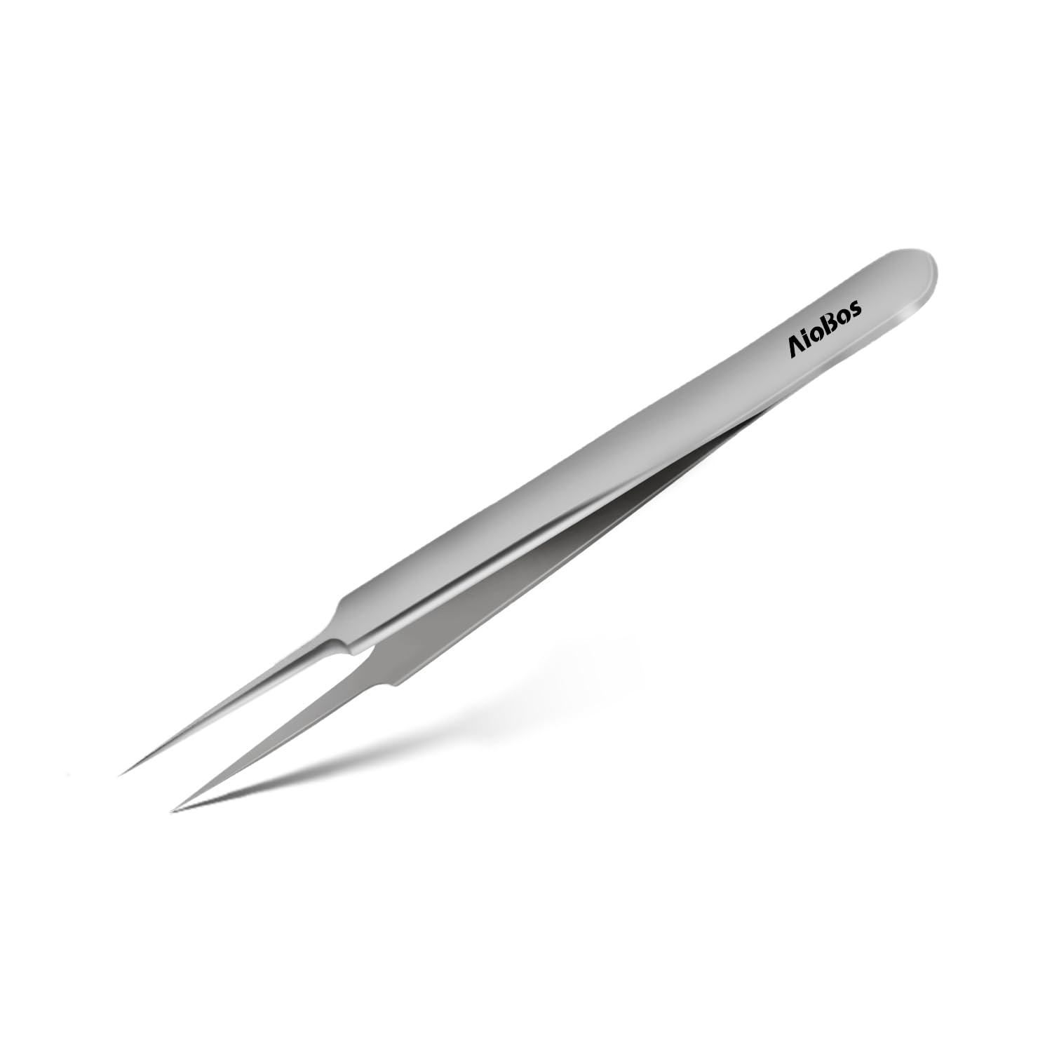 

AioBos Precision Tweezers Stainless Professional for Plastic Professional Sewing Storage Box Included Ultra-Fine Needle-Sharp ( 0.1mm), Heat-Treated,