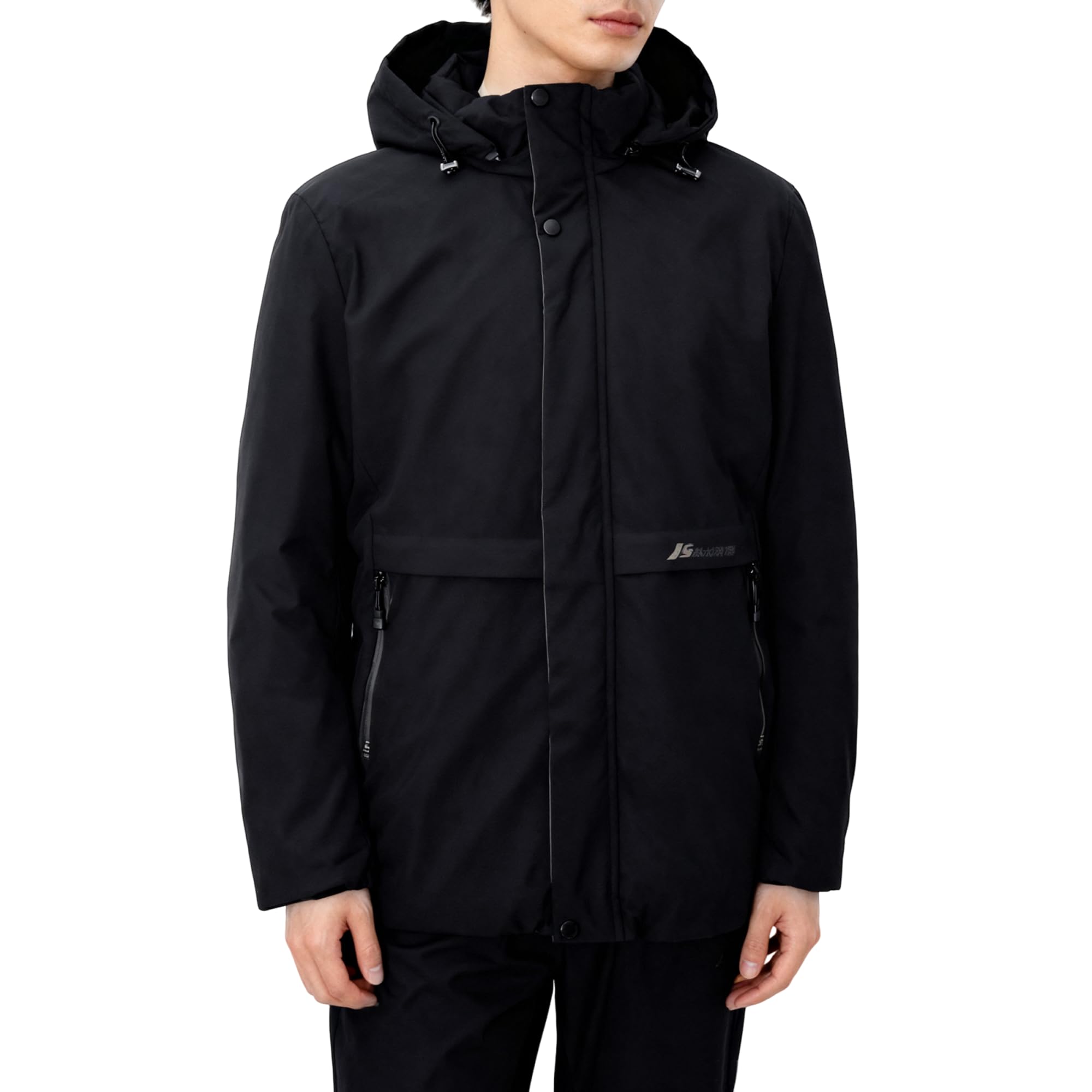 

Kayiyasu Winter Down Padded and Brushed Fleece Plus Sizes Perfect for and Outdoor Sizes Men s Jacket, Lining, Warm, Breathable, Lightweight, Hooded,