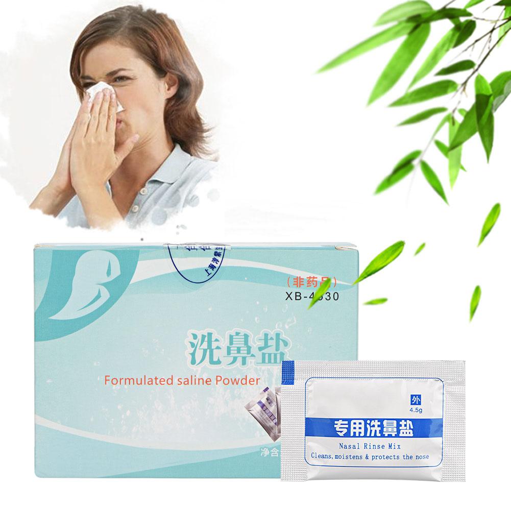 Nose Care Nasal Wash Cleaner"s Salt Child Adult Avoid Allergic Rhinitis Nasal Care 4.5g