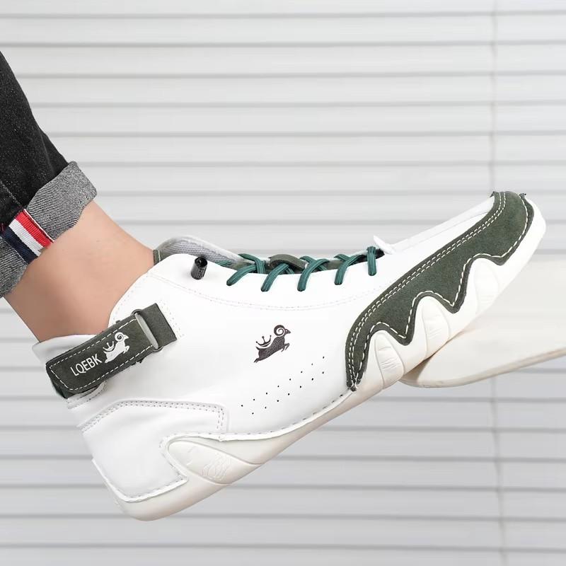 Women's Travel Boots Luxury Brand Waterproof Anti Slip Rubber Sole Elegant Fashionable British Trend Minimalist Off White Shoes