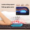 5 in 1 Electric Heating Vibration Lumbar Back Leg Neck Cervical Spine Massager Lumbar Traction Mattress Shiatsu Massage Cushion
