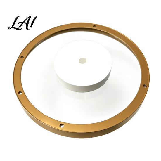 Floating Magnetic Decoration Levitating Plant Pot with LED Light Rotating Air Levitation Holder USB Powered Planter Desktop Ornament for Succulent